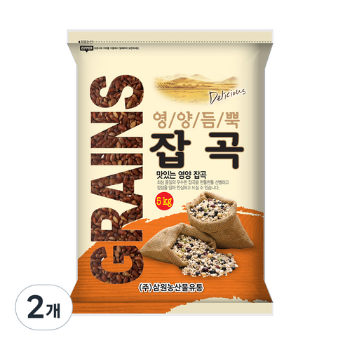 삼원농산 영양듬뿍 잡곡 홍미, 2개, 5kg