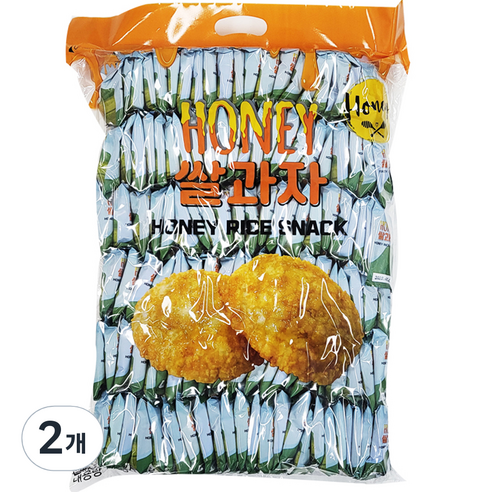 허니쌀과자 크리스피, 1kg, 2개