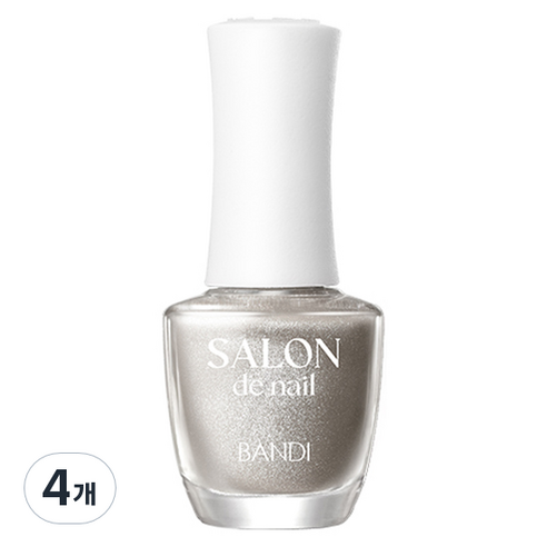 반디BANDI 살롱드 네일, 7ml, M801 실버마그넷, 4개