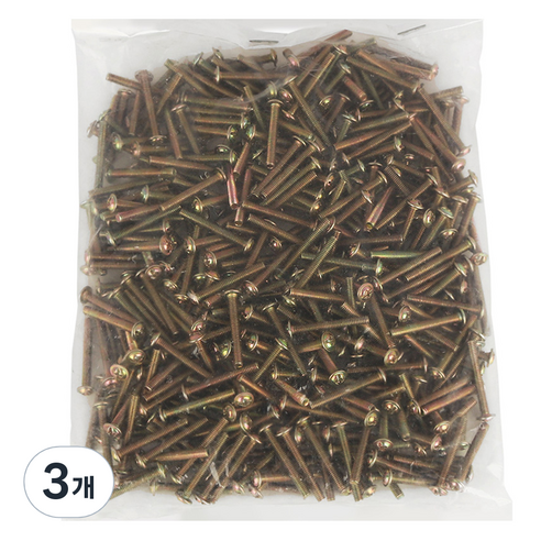 둥근머리 나사 볼트 1kg, 1140개