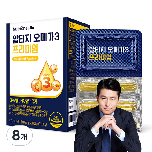뉴트리원 알티지 오메가 3 프리미엄, 8개, 30정
