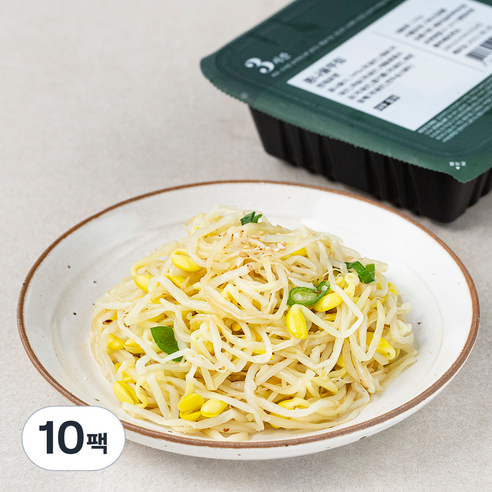 집반찬연구소 콩나물 무침, 120g, 10팩
