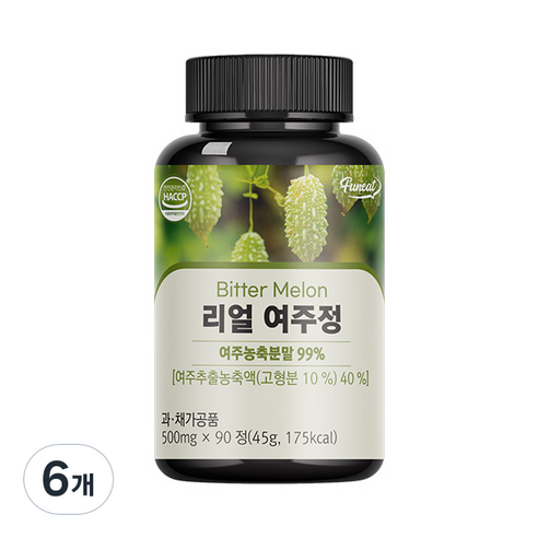 퍼니트 리얼 여주정 500mg, 90정, 6개