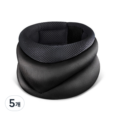 리빙그레이 3단 쿨 매쉬 목 보호대, 5개