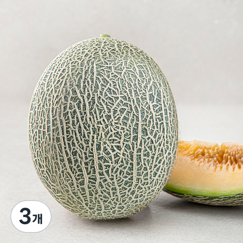 곰곰 고당도 하미과 멜론, 1.1kg, 3개