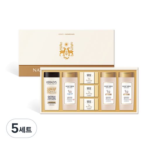 애경 선물세트 내추럴밀크 33호, 5세트