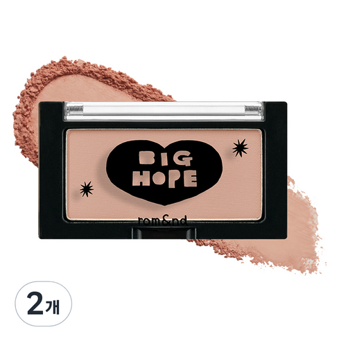 롬앤 이나피스퀘어 베러 댄 치크 팩트 블러셔 4g, B01 진저 나잇, 2개