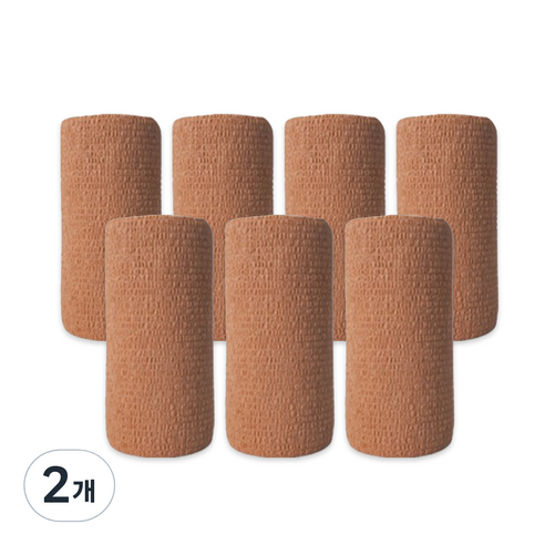 밴드골드 코바 자가점착 압박붕대 10cm, 7개입, 2개