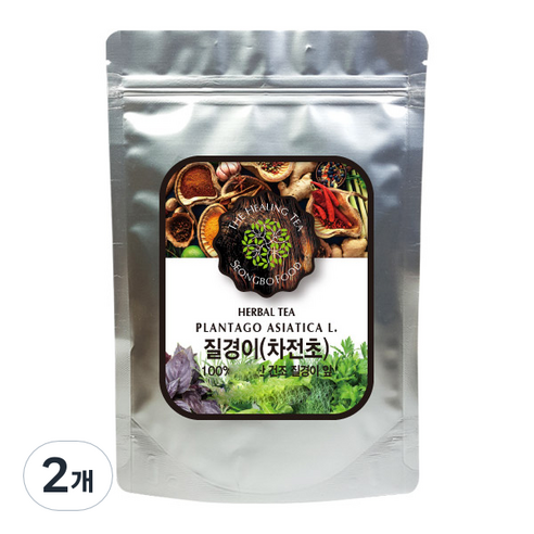 성보식품 국내산 질경이 차전초, 100g, 2개