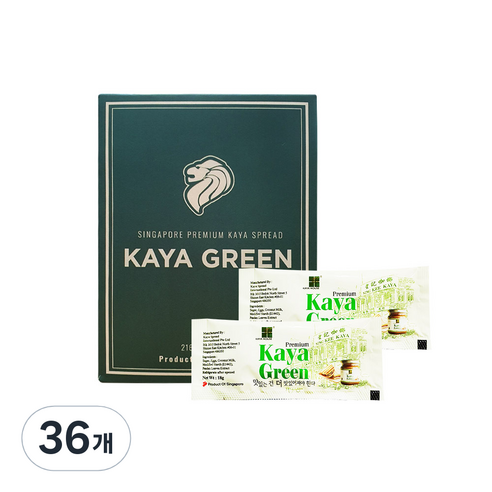 카야하우스 카야잼 그린 일회용 포션, 18g, 36개