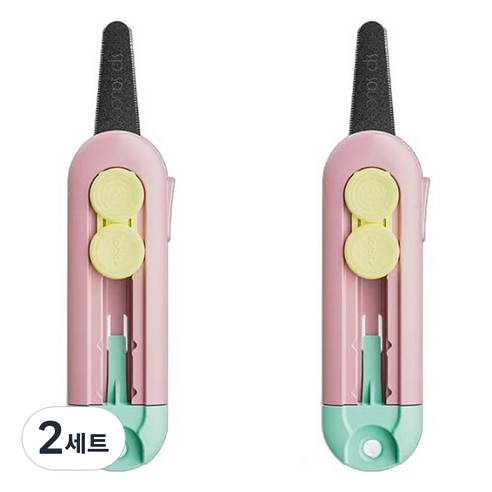 마다꾸미 다용도 안전 커터칼, 핑크, 4개