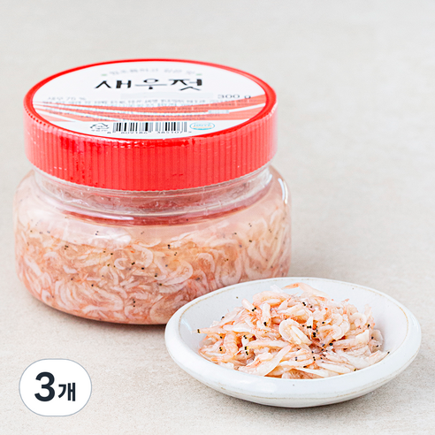 한산모시 새우젓, 300g, 3개