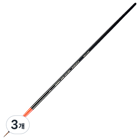 바바라 수채화붓 300R, 2호, 3개