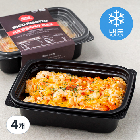 리코 핫칠리새우 리조또 (냉동), 270g, 4개