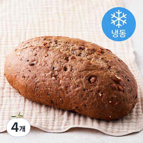 브레밀 호두베리 깜빠뉴 (냉동), 280g, 4개