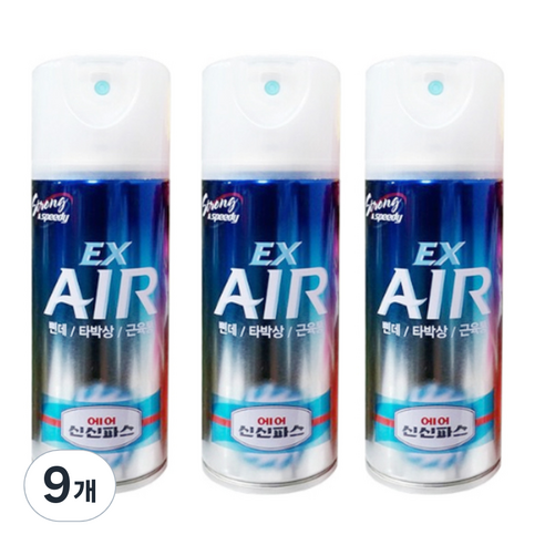 신신제약 스프레이 에어파스 EX 200ml, 1개입, 9개