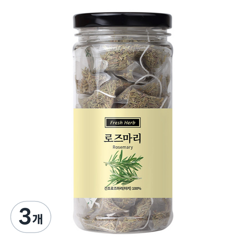 신선약초 로즈마리 삼각티백, 1g, 20개입, 3개