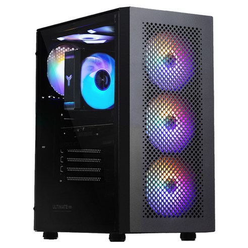 주연테크 2024 카운터 D4 코어i5 인텔 12세대 지포스 RTX 4060, 블랙, D424F46-B, 512GB, 16GB, Free DOS
