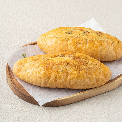 브로드카세 발효종 크림치즈 마늘바케트, 175g, 2개입, 1개