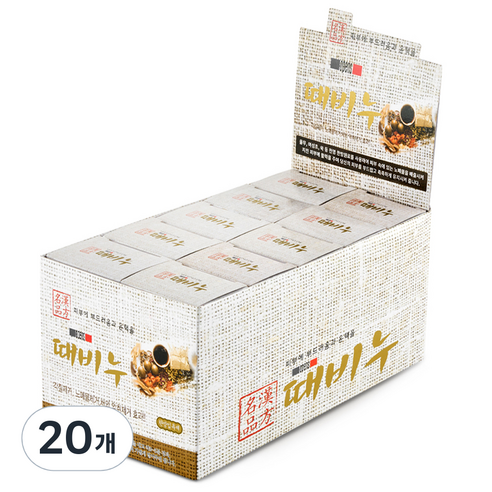 오픈스 한방 때비누, 130g, 20개
