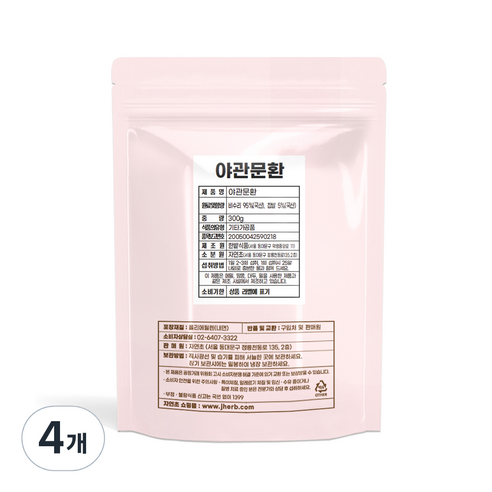 자연초 야관문환, 4개, 300g