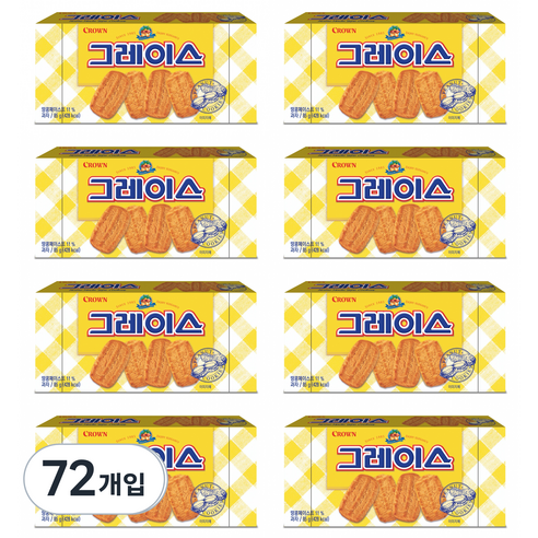크라운 그레이스, 85g, 72개