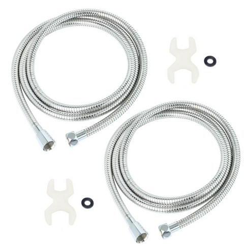 제일바스 메탈 샤워기호스 2m, 2개