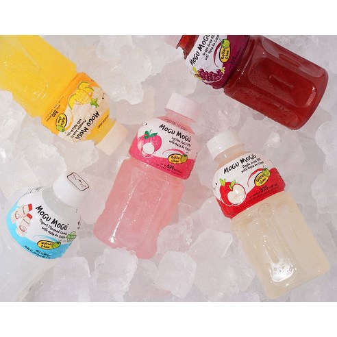 상큼한 사과 과즙과 톡톡 터지는 코코넛 젤리의 환상적인 만남, 모구모구 사과맛!