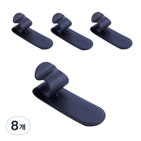 인테리어 우산꽂이, 8개, 블랙