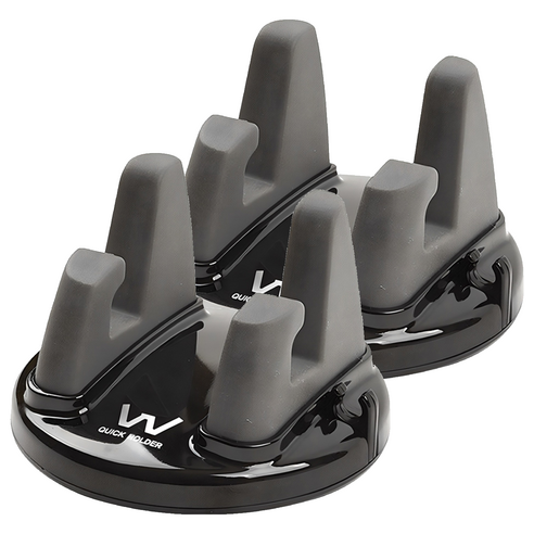 오토반 퀵 차량용 스마트폰 거치대, 2개, 블랙 + 그레이