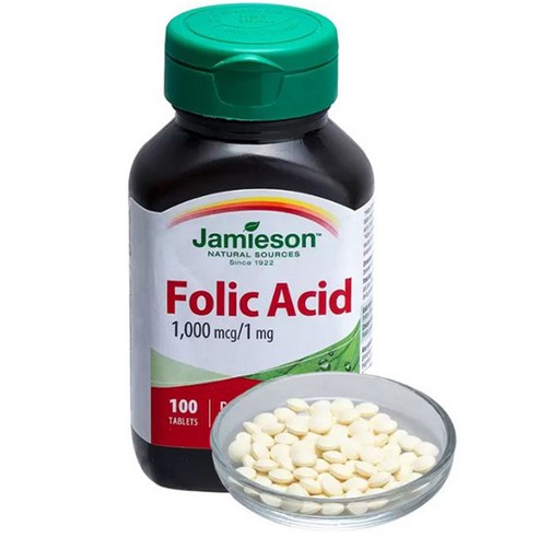 자미에슨 엽산 25g, 1개, 100정