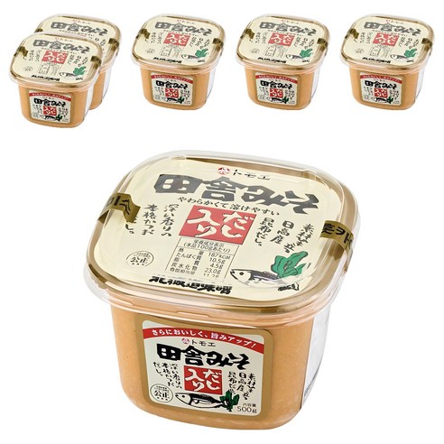 토모에 이나카 미소 다시이리, 6개, 500g
