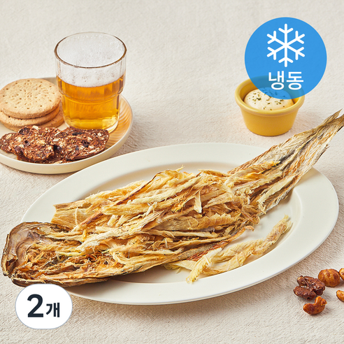 주안상점 손질먹태 (냉동), 2개, 90g