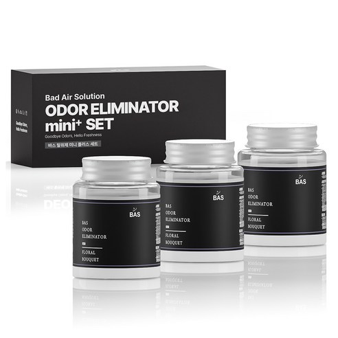 BAS 탈취제 미니 플러스: 플로럴부케향으로 채워진 공간의 매력 바스탈취제