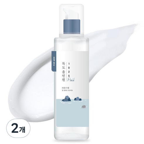 라운드랩 포 맨 1025 독도 올인원 플루이드, 200ml, 2개