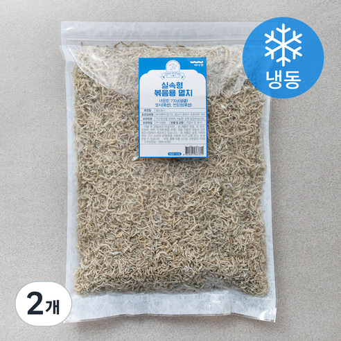 바다원 실속형 볶음용 멸치 상급 (냉동), 2개, 700g