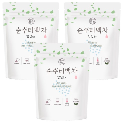 순수한집 감잎차 삼각티백, 1g, 50개입, 3개