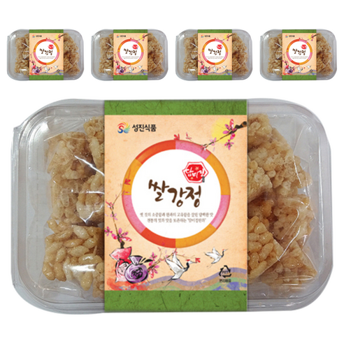 담미정한과 쌀강정, 80g, 5개