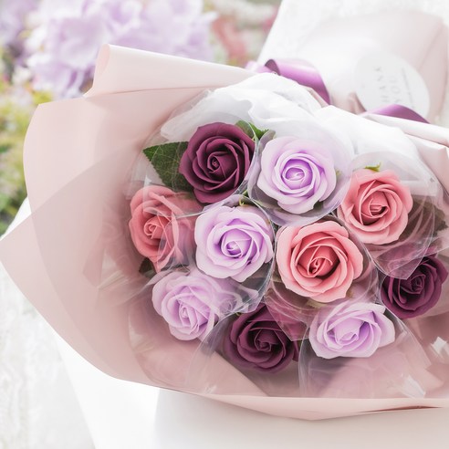 실용적이고 아름다운 뷰티풀데코센스 비누꽃 돈꽃다발로 특별한 이벤트에 우아함과 편리함을 더하세요.