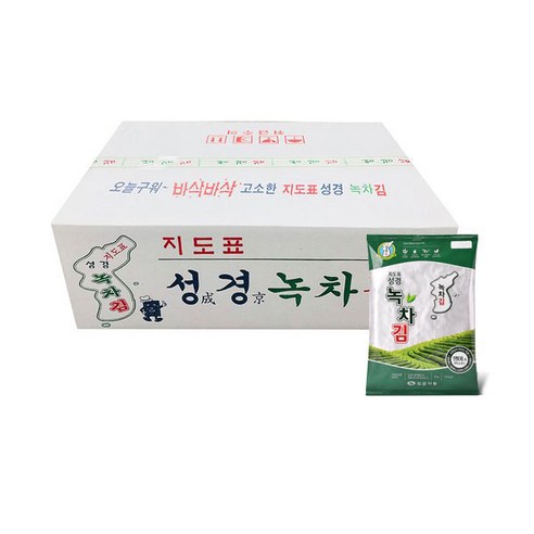 지도표 성경 녹차김, 30g, 20개입