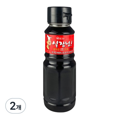 움트리 실장님 잘익은 회간장, 190g, 2개
