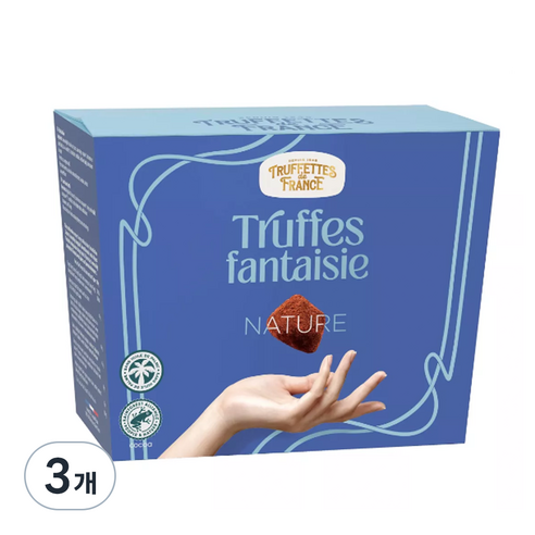 트리플프렌치 초코모드 프렌치 트러플 오리지널, 200g, 3개