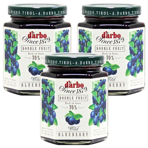 다보 다보블루베리잼, 200g, 3개
