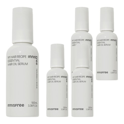 이니스프리 마이 헤어 레시피 에센셜 오일 세럼, 5개, 100ml