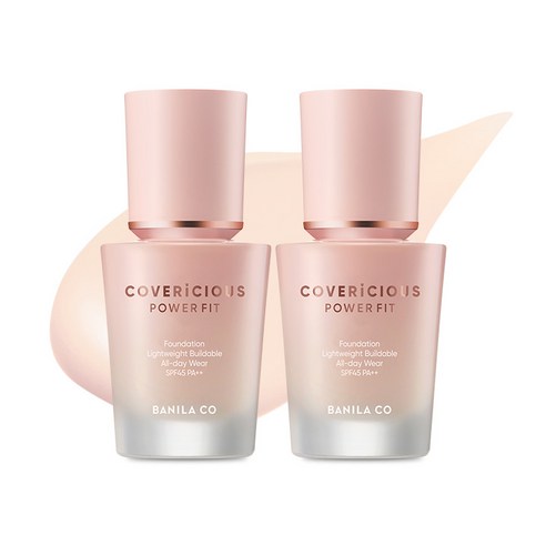 바닐라코 커버리셔스 파워 핏 파운데이션 30ml, 19 크림, 2개