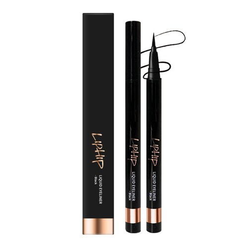 립힙 리퀴드 아이라이너 0.6g, 블랙, 1개