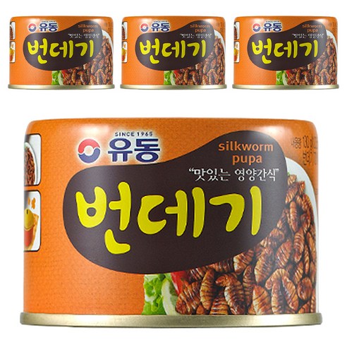 유동 번데기, 130g, 4개