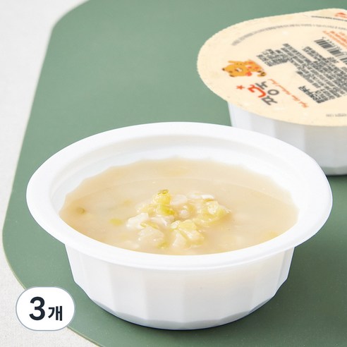 짱죽 이유식 맑은연두부국 12개월부터, 혼합맛(연두부), 170g, 3개