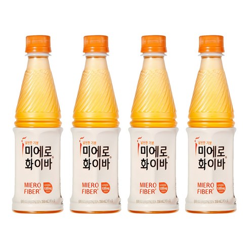 미에로화이바 PET, 350ml, 4개