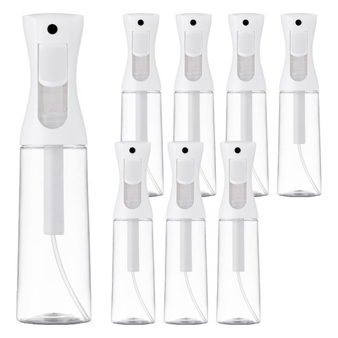 아브카 압축 안개분사 스프레이 공병 300ml, 투명, 8개